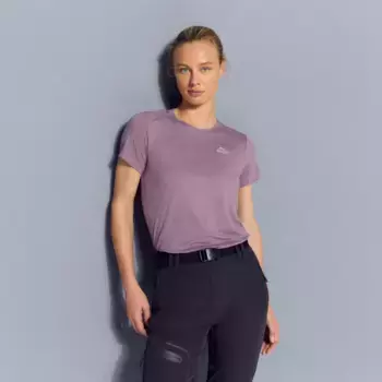 Женская горная футболка Mountain Pro, розовый