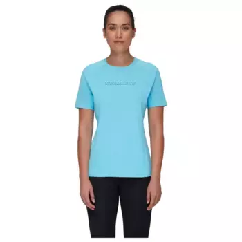 Женская горная футболка SELUN FL LOGO Mammut, светло-голубой