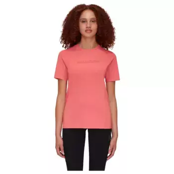 Женская горная футболка SELUN FL LOGO Mammut, цвет Rosa pastel