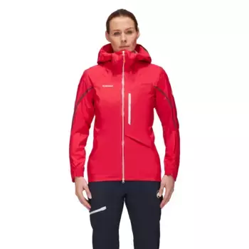 Женская горная куртка NORDWAND LIGHT непромокаемая Mammut, красный