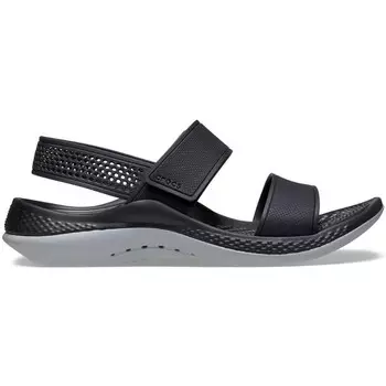 Женская горная обувь Crocs, цвет black/black/light grey