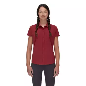 Женская горная рубашка TROVAT LIGHT Mammut, гранатовый