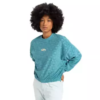 Женская губка Tropic Day Sponge Quiksilver Толстовка, синий