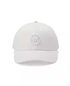 Женская хлопковая бейсболка Michael Kors, белый