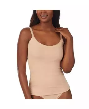 Женская хлопковая двусторонняя майка Cabana Cabana 1427 On Gossamer, бежевый