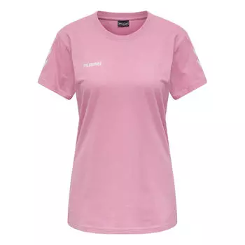 Женская хлопковая футболка Hmlgo S/S Футболка S/S Ladies HUMMEL