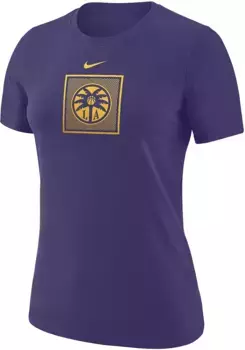 Женская хлопковая футболка с логотипом Nike Los Angeles Sparks