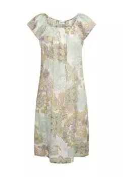 Женская хлопковая ночная рубашка с квадратным вырезом пейсли ROSCH, цвет Ornamental