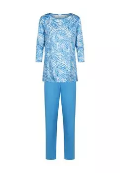 Женская хлопковая пижама Ivani с эластичной резинкой на талии mey, цвет Holiday Blue