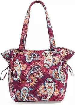 Женская хлопковая сумочка-сэтчел Vera Bradley Glenna, бордовый