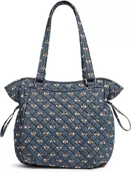 Женская хлопковая сумочка-сэтчел Vera Bradley Glenna, темно-синий