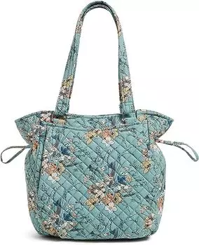 Женская хлопковая сумочка-сэтчел Vera Bradley Glenna, бирюзовый