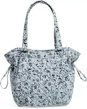Женская хлопковая сумочка-сэтчел Vera Bradley Glenna, серый