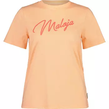 Женская Хёрнле М футболка Maloja, абрикосовый