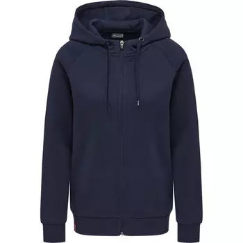 Женская худи Hmlred Classic на молнии для мультиспорта HUMMEL, цвет blau