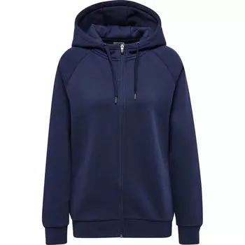 Женская худи Hmlred Heavy на молнии для мультиспорта HUMMEL, цвет blau