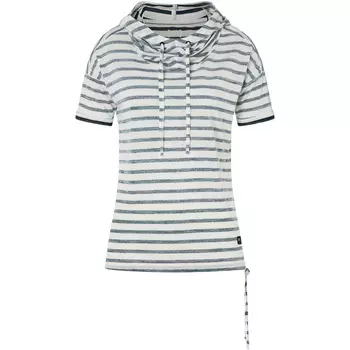 Женская худи Justshort в полоску Super.Natural, белый