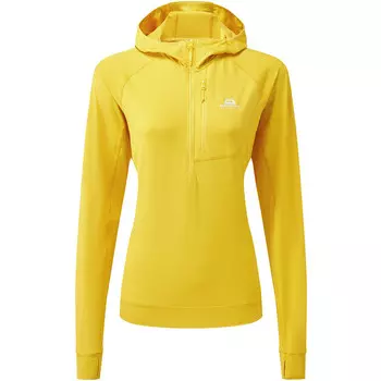 Женская худи на молнии Aiguille Mountain Equipment, желтый