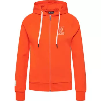 Женская худи на молнии Hmlgg12 Sweat для мультиспорта HUMMEL, цвет rot