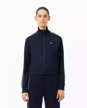 Женская худи Paris из интерлока на молнии Lacoste, темно-синий