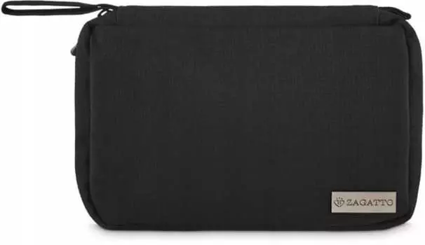 Женская и мужская подвесная косметичка, черный, вместительный органайзер Zagatto, черный
