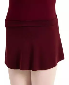 Женская изогнутая юбка без застежек Capezio, красный