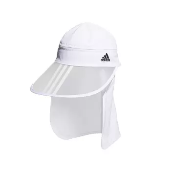 Женская кепка Adidas 3-в-1 со съемным солнцезащитным козырьком, белая