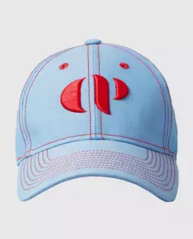 Женская кепка CP с монограммой Claudie Pierlot, синий