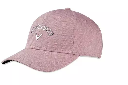 Женская кепка для гольфа Callaway из жидкого металла, лиловый/серебристый