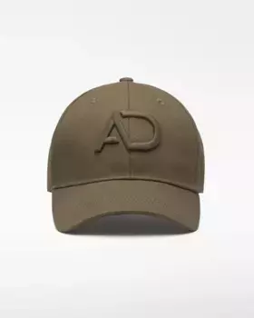 Женская кепка из хлопкового твила Adolfo Dominguez, темно-зеленый