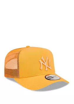 Женская кепка "Нью-Йорк Янкиз" New Era, оранжевый