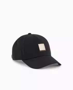 Женская кепка с капсульным козырьком A LINE Armani Exchange, черный