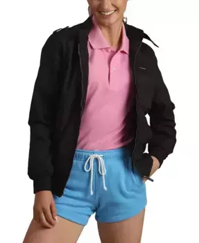 Женская классическая куртка Iconic Racer (узкий крой) Members Only, черный