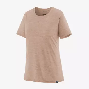 Женская классная повседневная рубашка Capilene Patagonia, цвет Cozy Peach - Dark Cozy Peach X-Dye