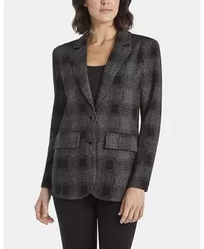 Женская клетчатая куртка-буффало Capsule 121, черный