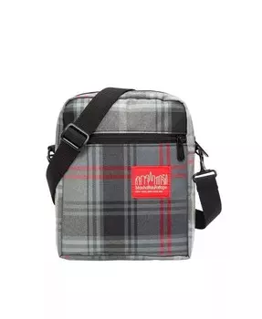 Женская клетчатая сумка City Lights Manhattan Portage, серебряный