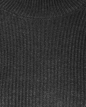 Женская кофта с вырезом и полосками 830 Green Coast, антрацит