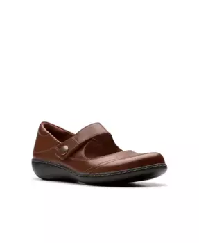 Женская коллекция Ashland Elayne туфли с закрытым носком Clarks, коричневый