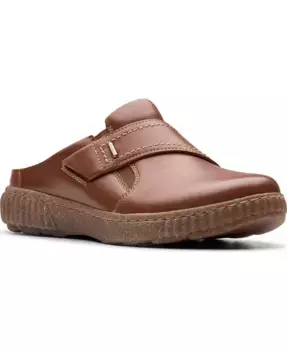 Женская коллекция Caroline Bay Clogs Clarks, коричневый/бежевый
