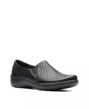 Женская коллекция Cora Sky Flats Clarks, черный