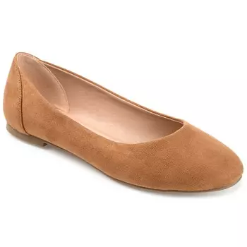 Женская коллекция Journee Comfort Kavn Flat, цвет Tan