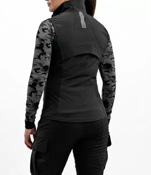 Женская коллекция тренировочного снаряжения Beretta, водоотталкивающий жилет Gravite Windblock, черный