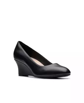 Женская коллекция Туфли Olivette с культивированным жемчугом Clarks, черный