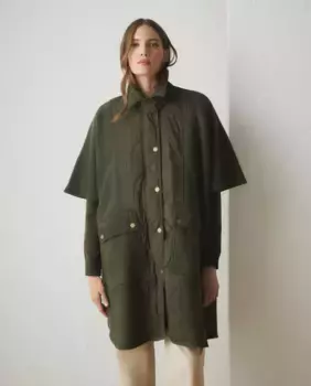 Женская комбинированная накидка Lloyd's, хаки