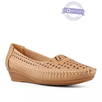 Женская коричневая повседневная обувь на платформе Tendenz