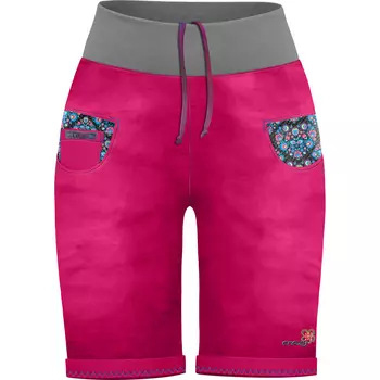 Женская короткая ария Crazy, розовый