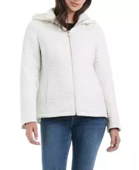 Женская короткая куртка Spade Flower Quilt kate spade new york, коричневый/бежевый