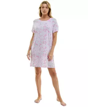 Женская короткая пижамная рубашка с принтом Roudelain, белый