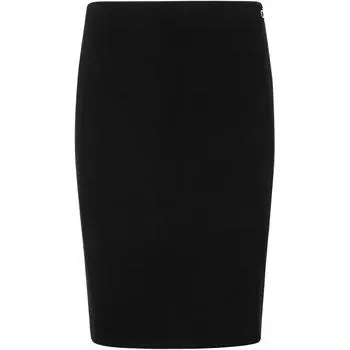 Женская короткая юбка CALVIN KLEIN, повседневная, космическая, черная