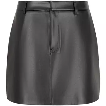 Женская короткая юбка CALVIN KLEIN, повседневная, космическая, черная